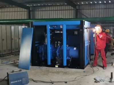 兩臺雙級壓縮空壓機遠赴貴陽，發光發熱......