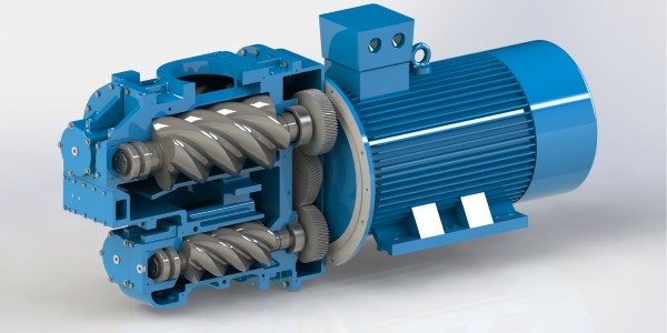 兩級壓縮空壓機是如何工作的？